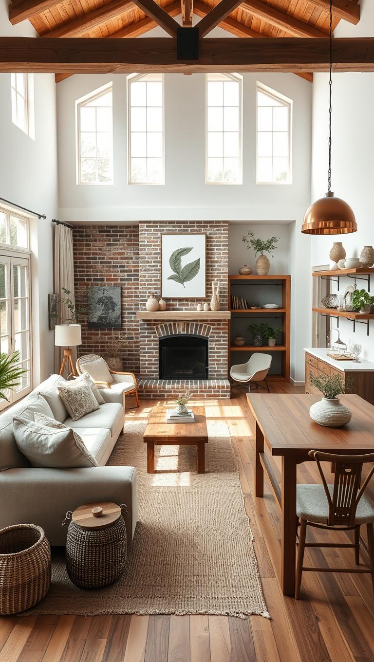 1. Open Plan Living with Cottage Charm