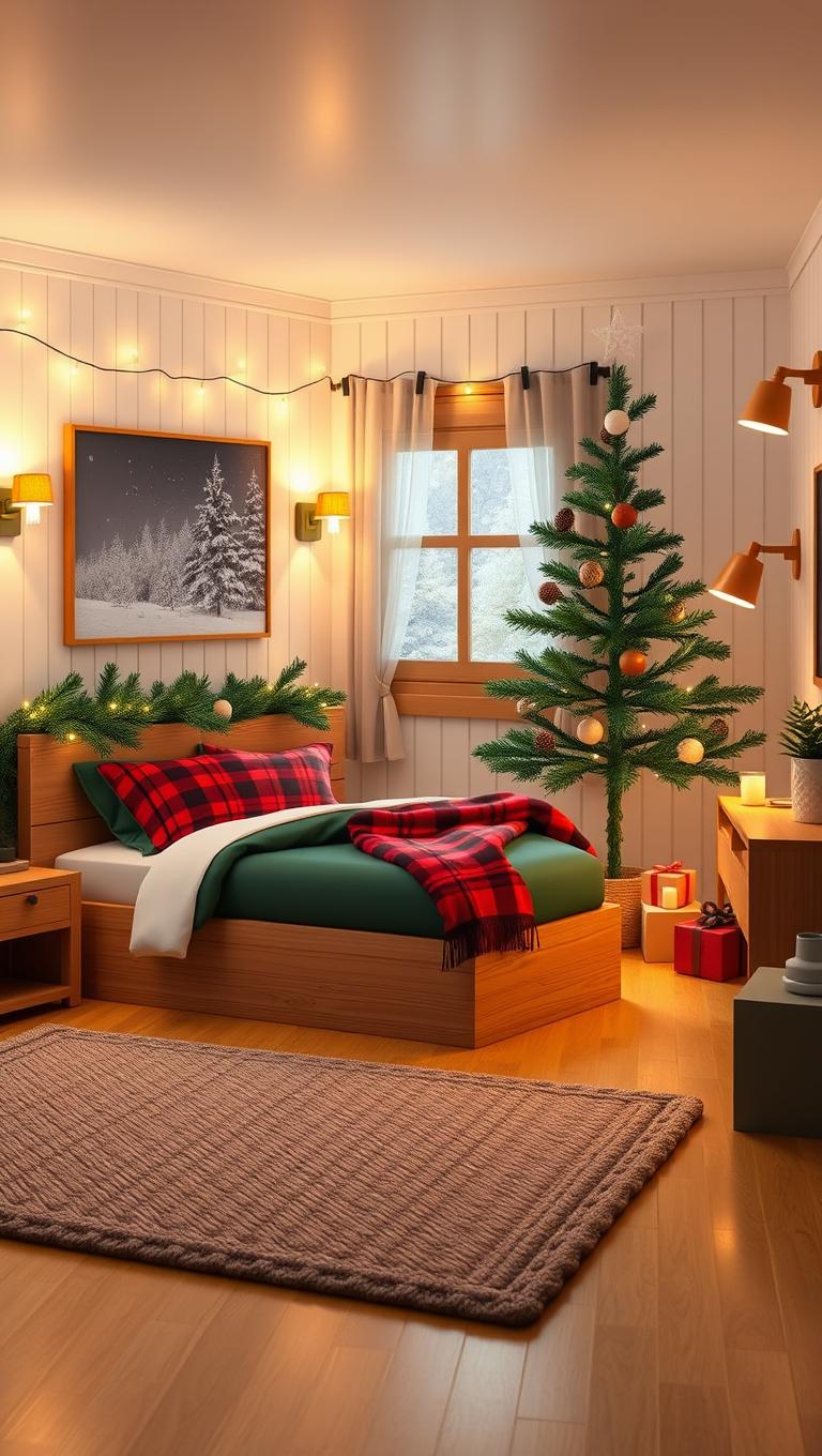 10. Greenery and Pine Scent Ambiance