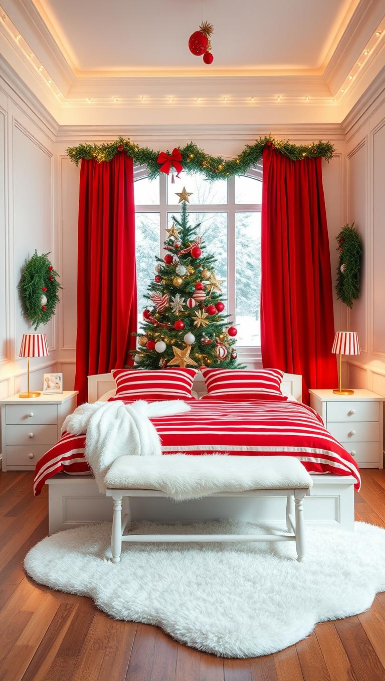 13. Candy Cane Color Palette