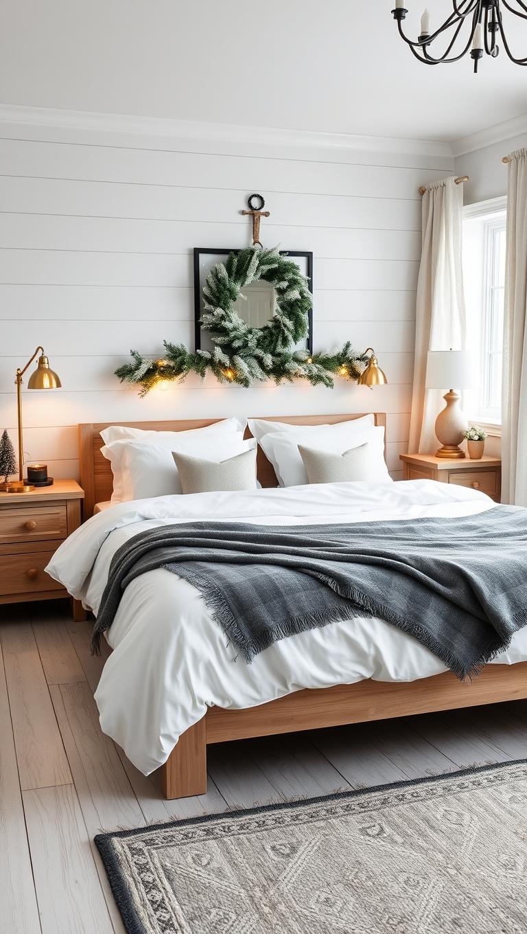 13. Monochrome with Warm Accents