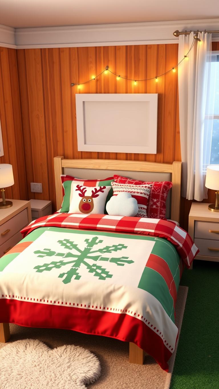 13. Themed Bedding and Pillows