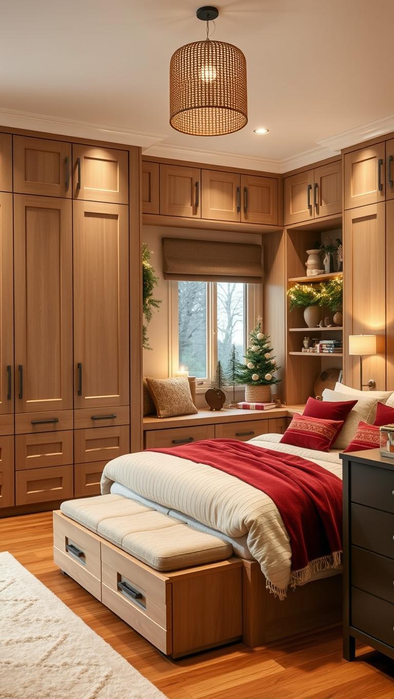 15. Built in Storage for Clutter Free Space