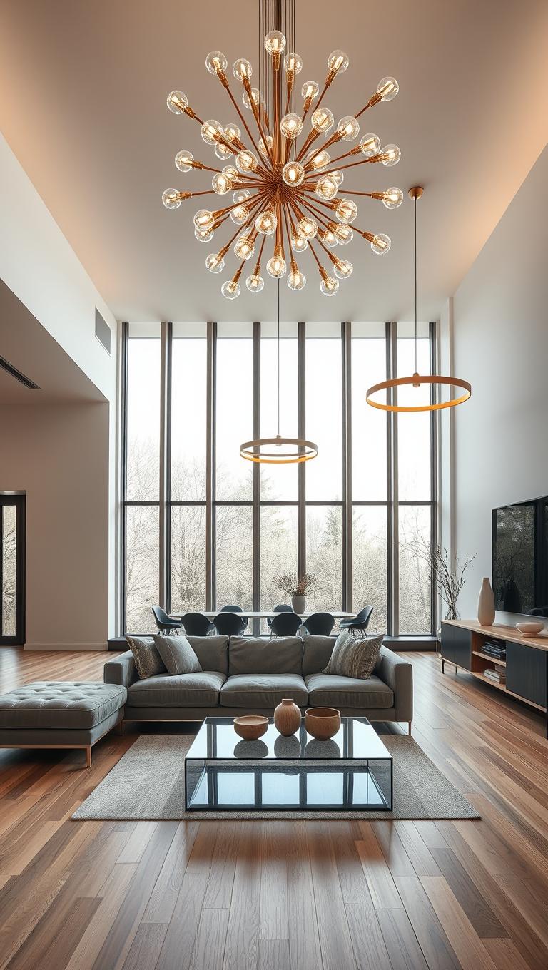 16. Statement Lighting Fixtures