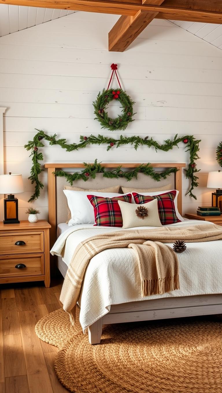 17. Rustic Wood Nightstands