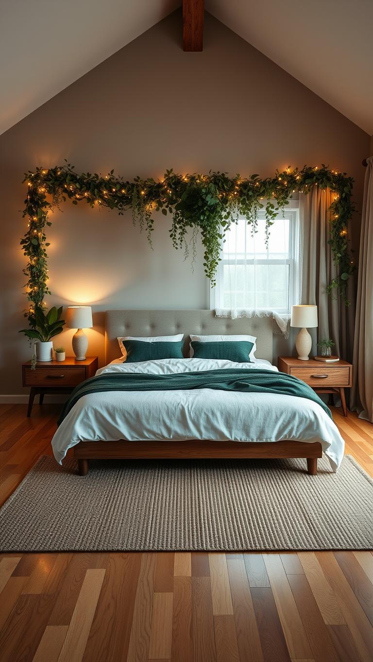 18. Plant Garland Lighting