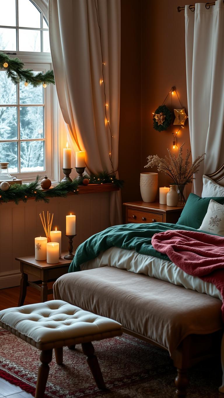 18. Scented candles and diffuser blends