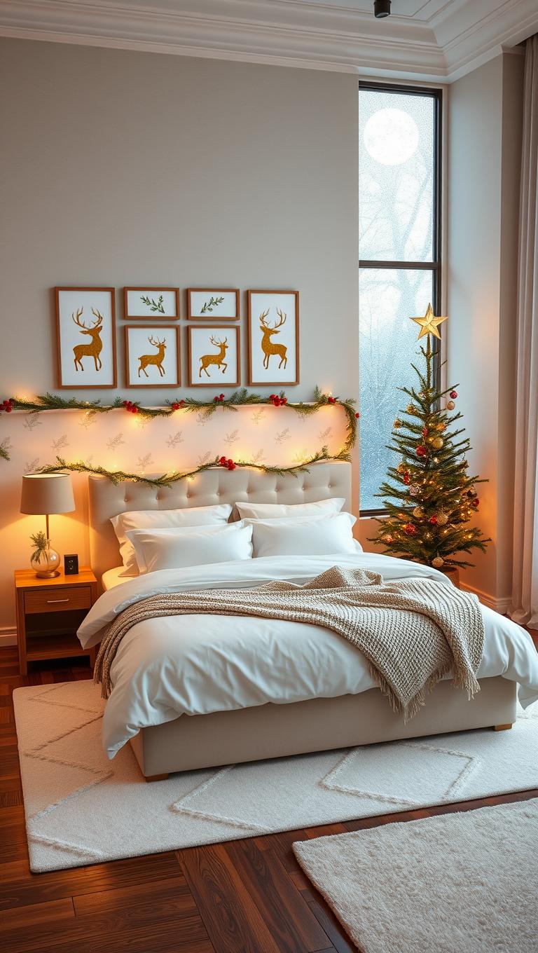 19. Reindeer Motif In Decor