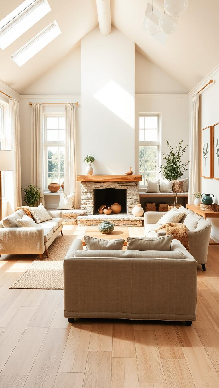 2. Soft Neutral Palette with Warm Undertones