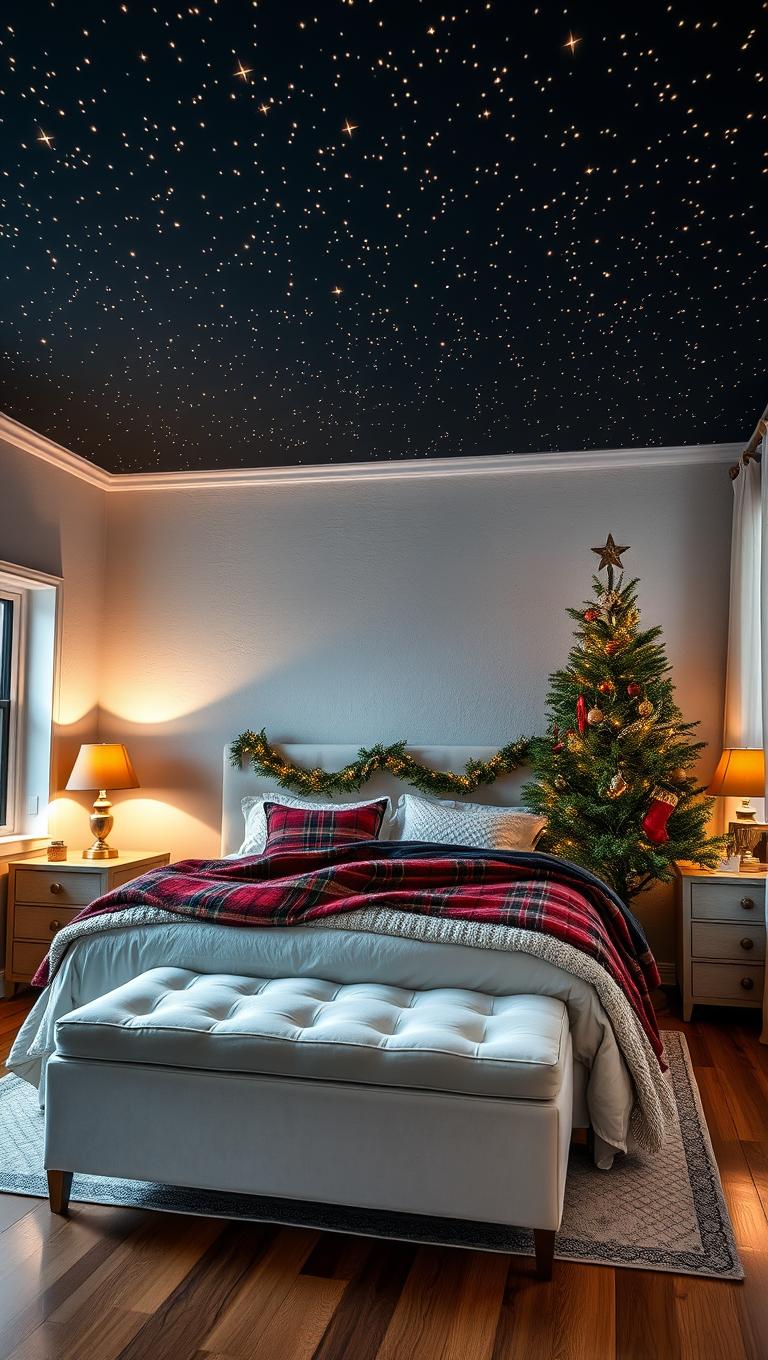 20. Starry Ceiling With Tiny Lights