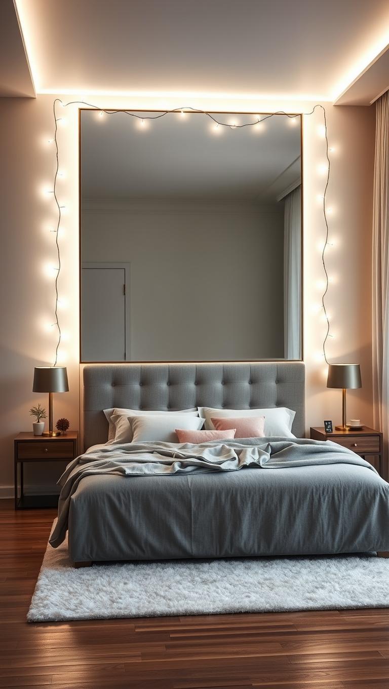 21. Lighted Mirror Accent