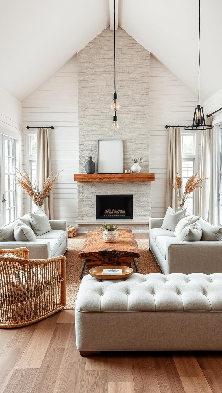 23. Farmhouse Modern Twist