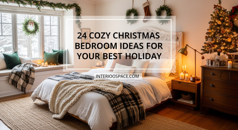 24 Cozy Christmas Bedroom Ideas for Your Best Holiday