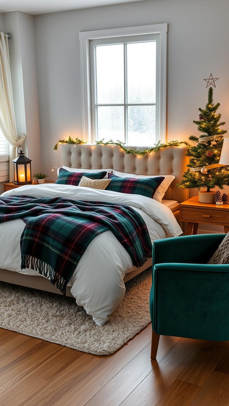 24. Battery Powered Lanterns on Bedside Tables