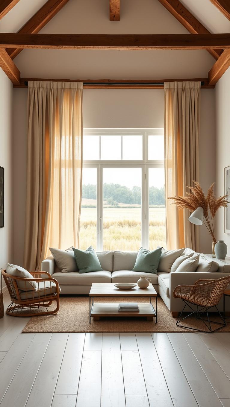 24. Linen Drapery and Soft Fields