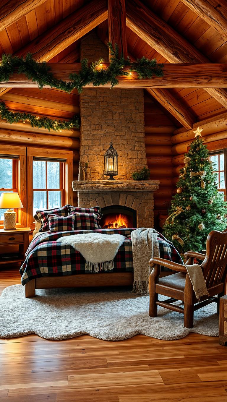 24. Rustic Lodge Style With Lumber