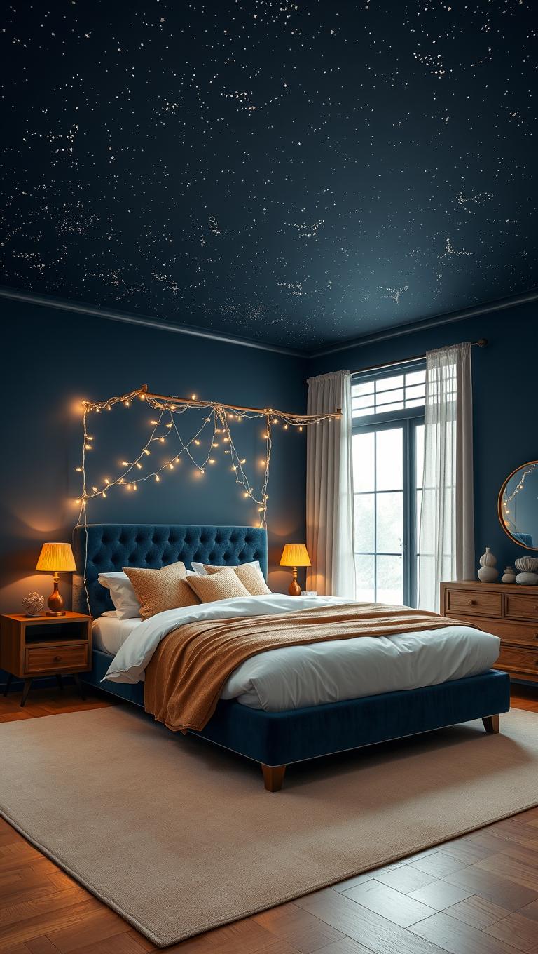 24. Starry Night Ceiling Projections