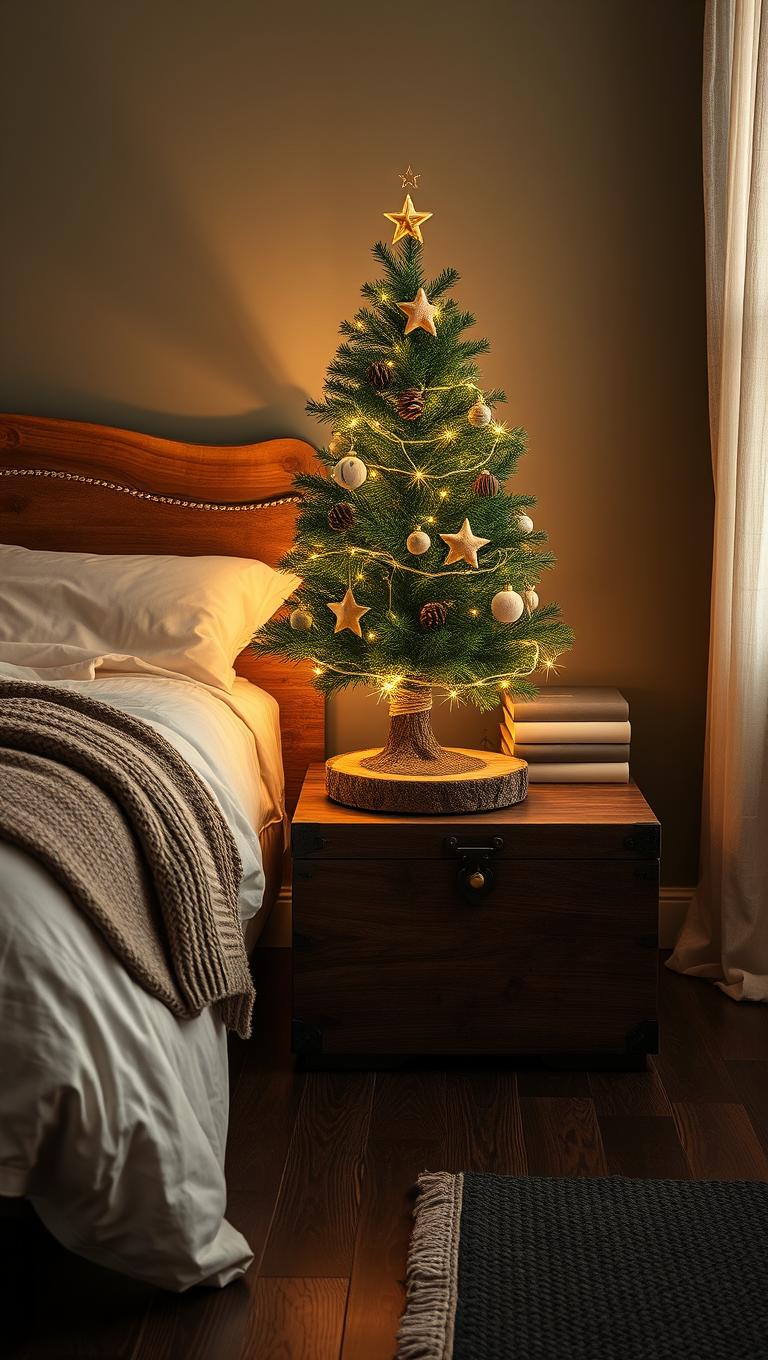 25. Bedside trunk tree