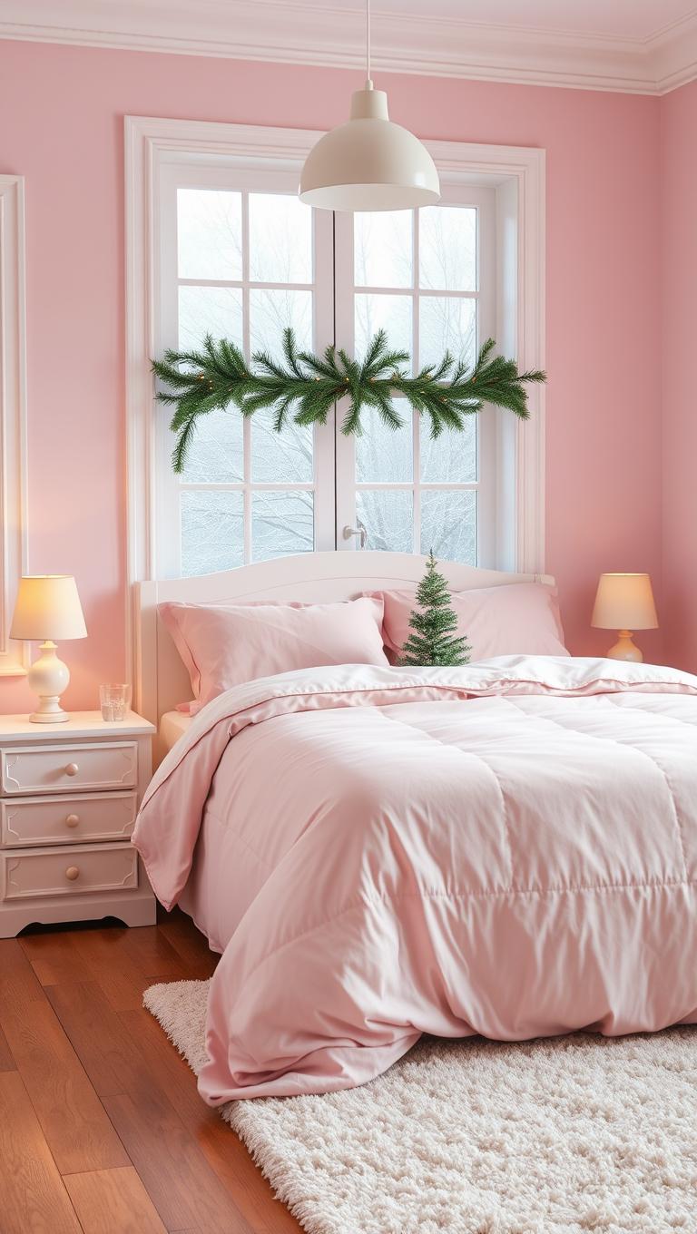 26. Functional Nightstands in Pale Pink