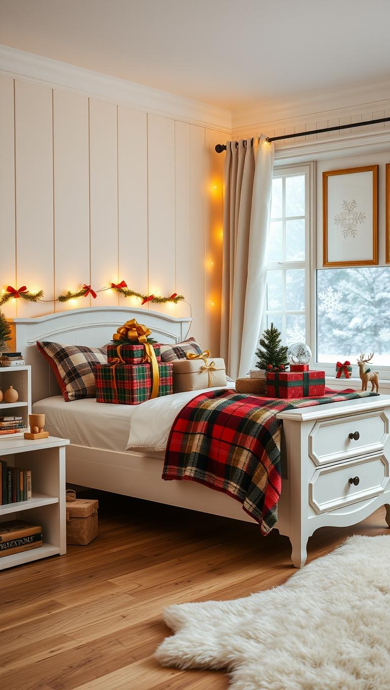 27. Nightstand Organization with Presents