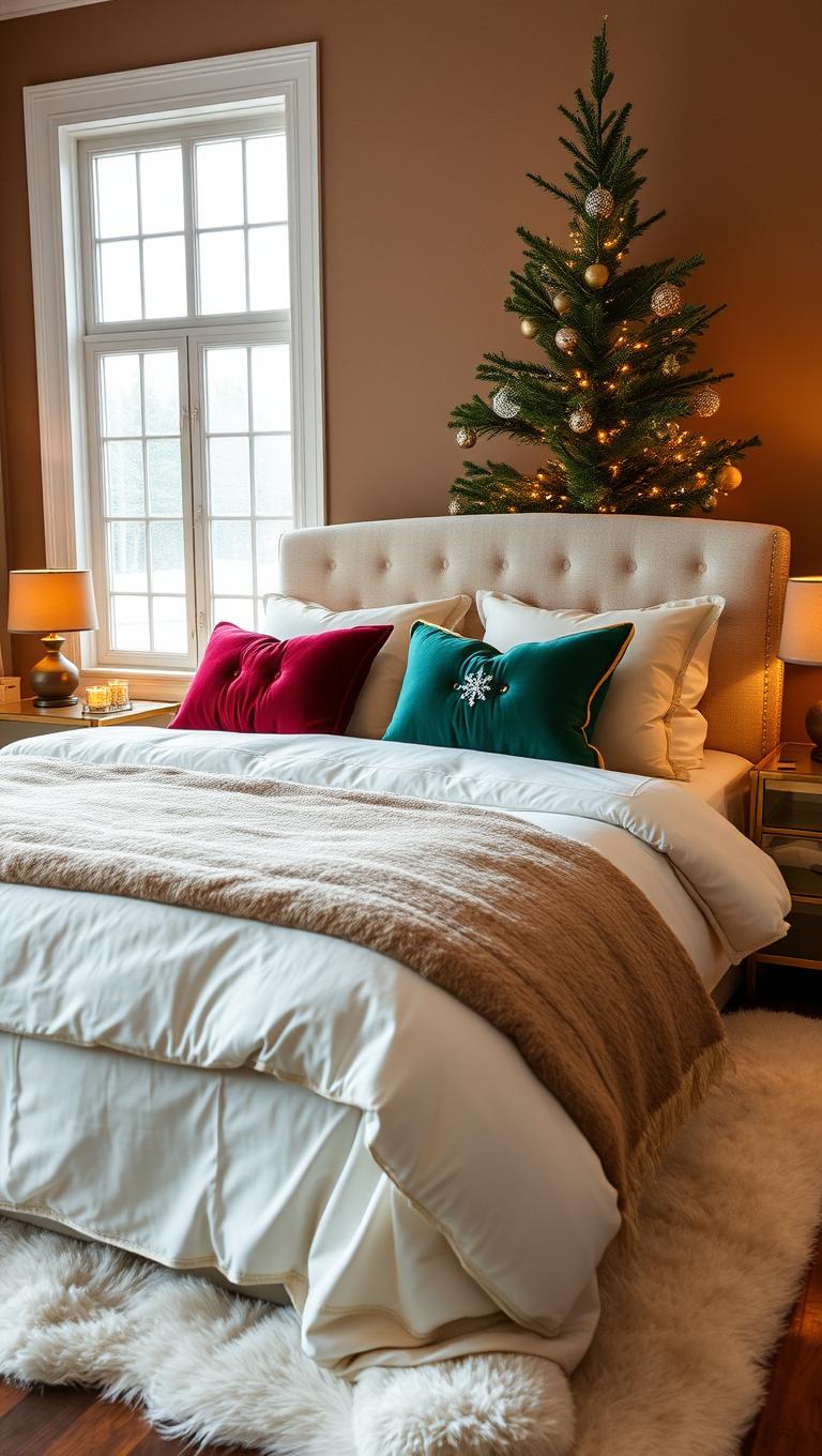 27. Velvet And Satin Pillows