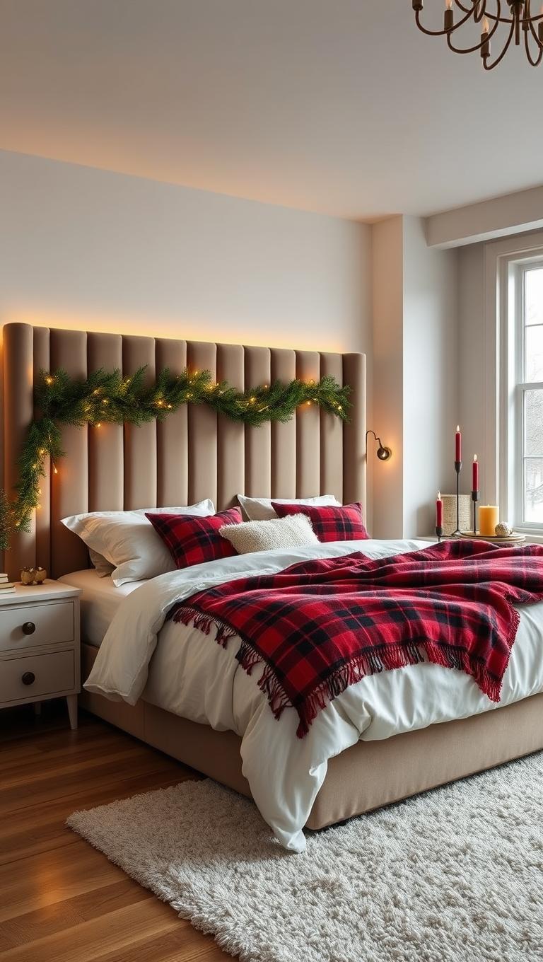 28. Custom Built Headboard with Hidden Storage