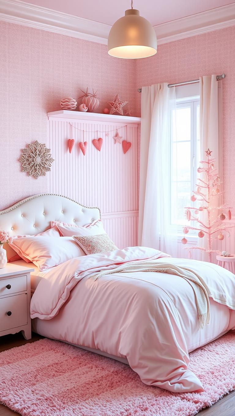 29. DIY Pink Christmas Ornaments