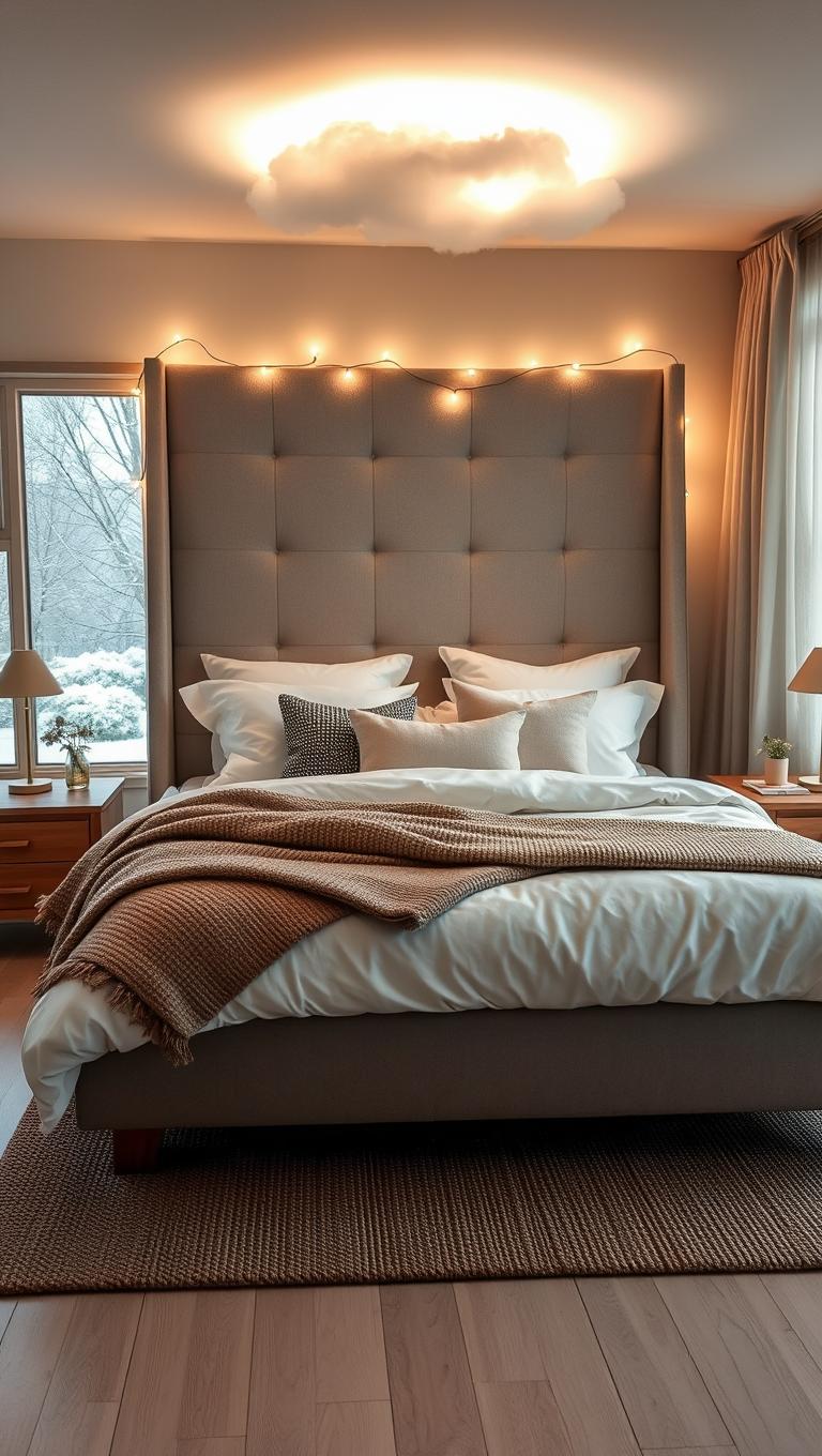 3. Floating Cloud Above the Headboard