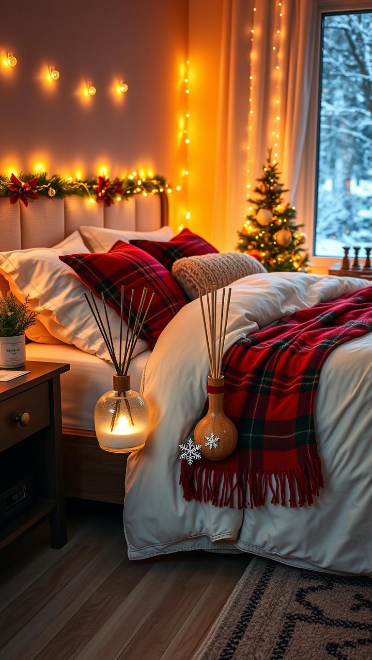 32. Holiday Scent Diffusers On Nightstand