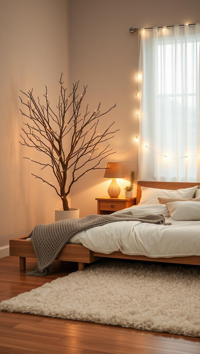 32. Lighted branch tree