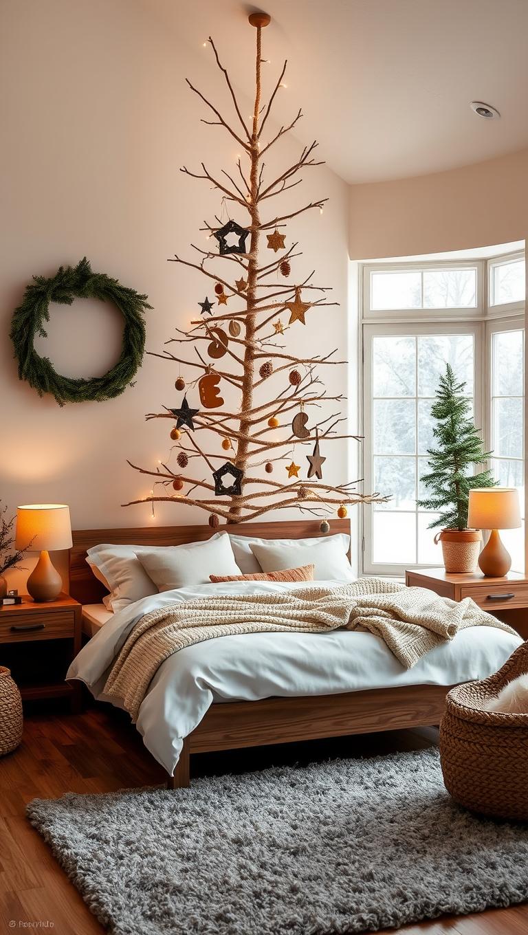 33. Rope wrapped branch tree