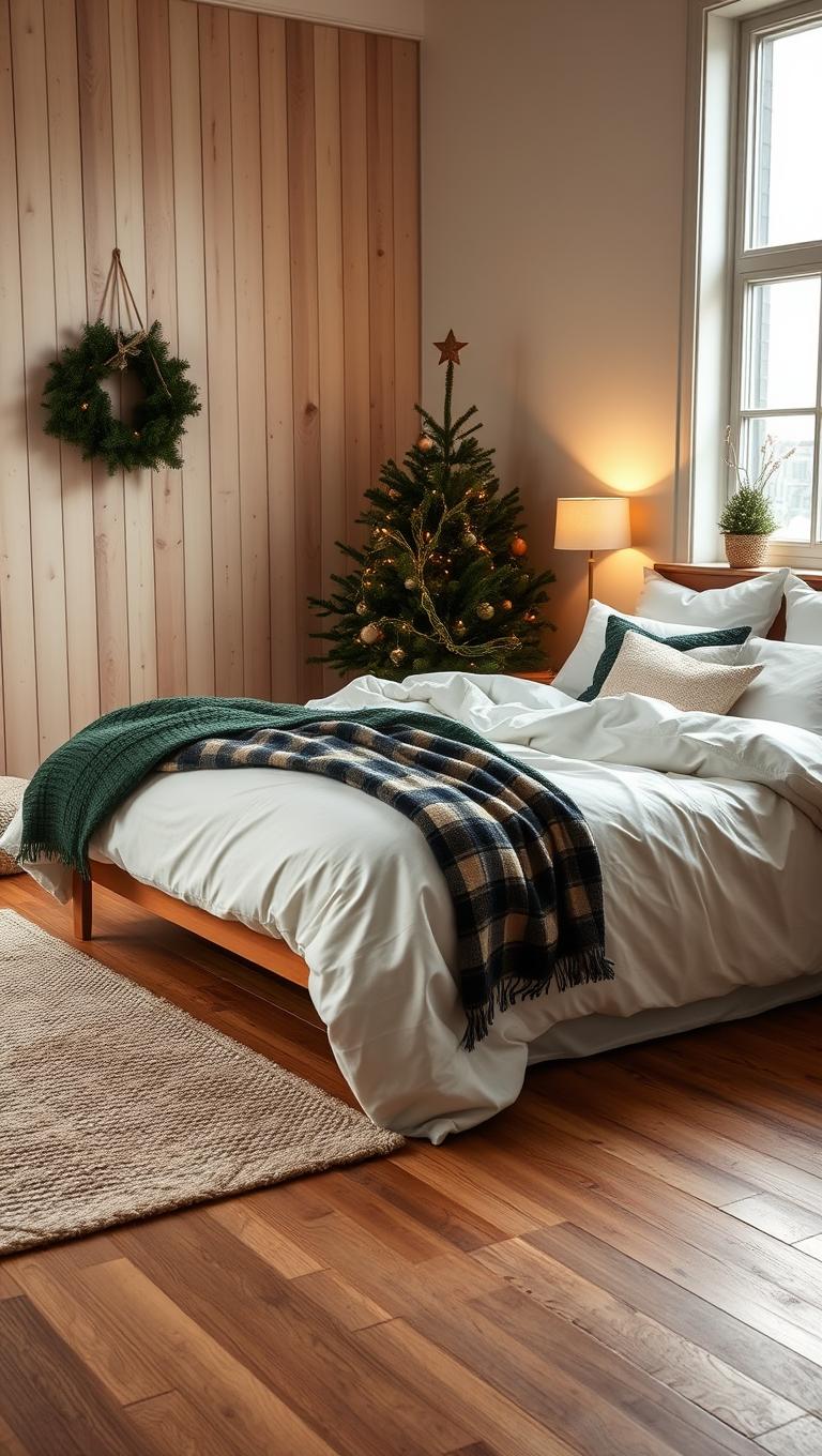 35. Bedding upgrade with linen and wool blends