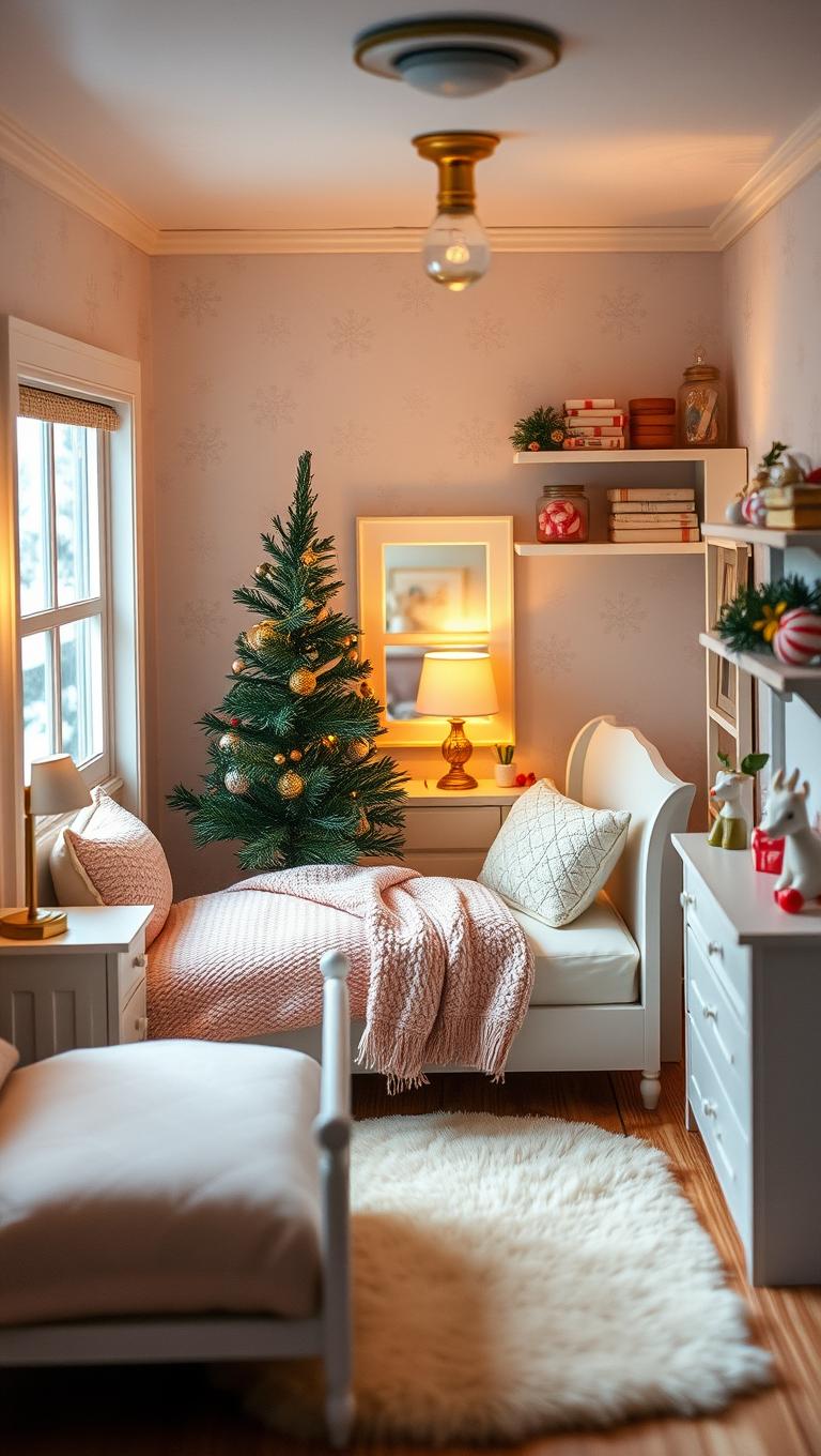 35. Dollhouse Miniature Christmas Scenes