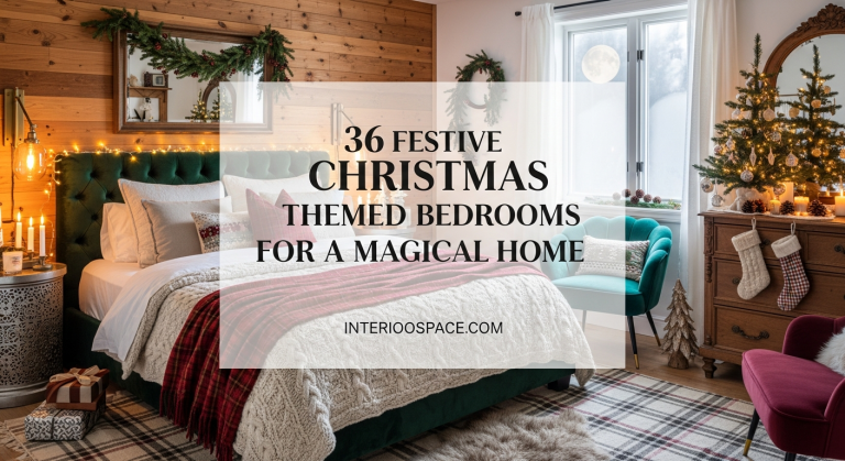 36 Festive Christmas Themed Bedroom Ideas for a Magical Home