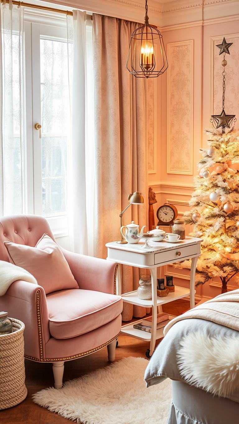 38. Gourmet Tea Station in Pink