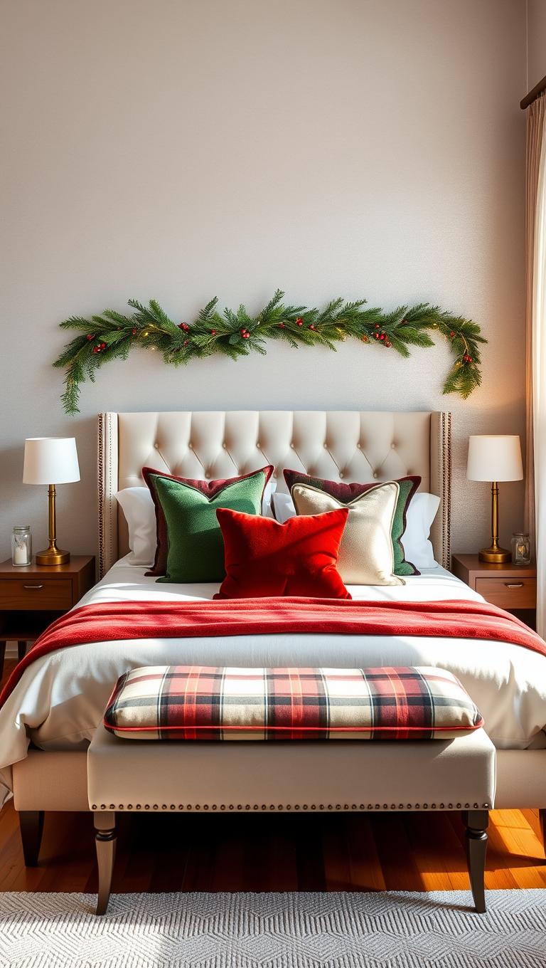 38. Subtle metallic wallpaper for depth