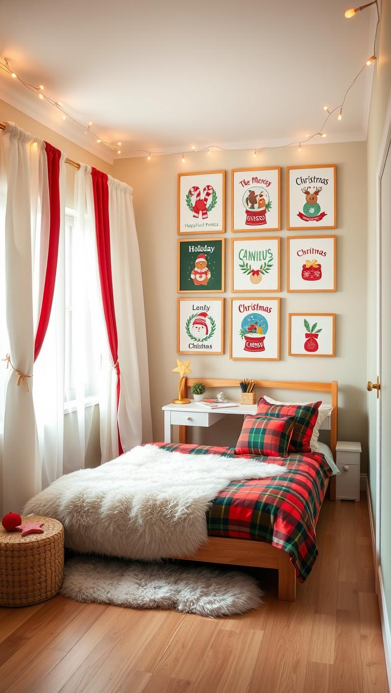 4. Printable Holiday Wall Art Gallery