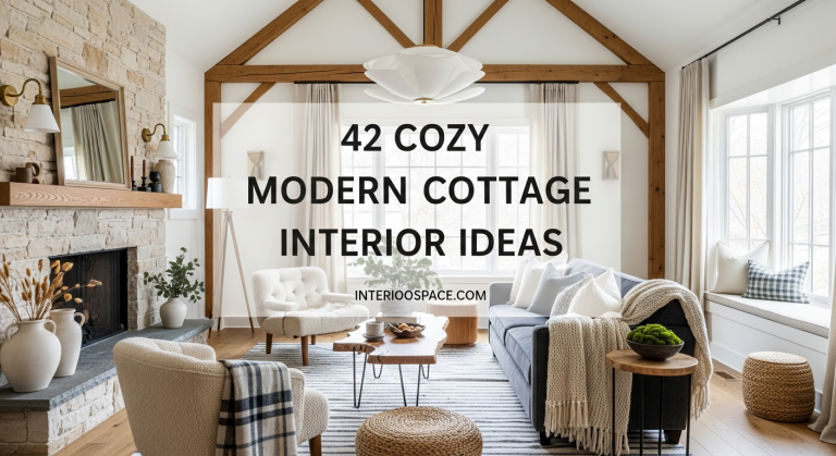 42 Cozy Modern Cottage Interior Ideas