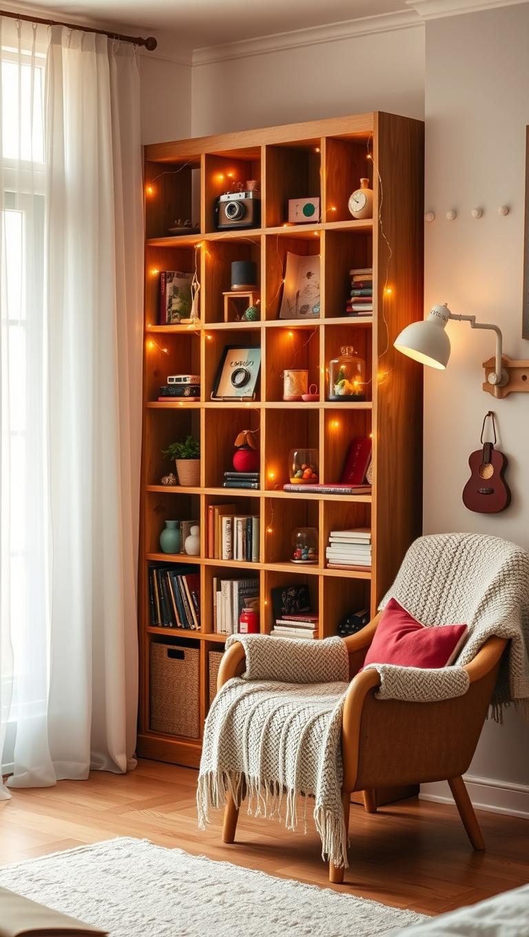 45. Hobby Shelf Display