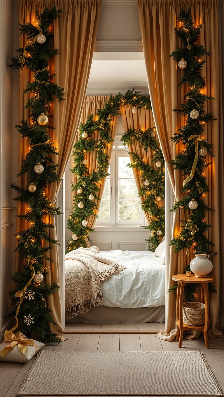 5. Doorway curtain tree