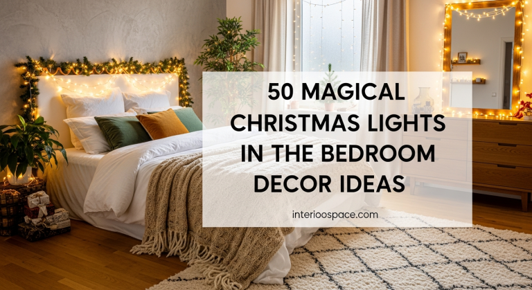 50 Magical Christmas Lights in the Bedroom Decor Ideas