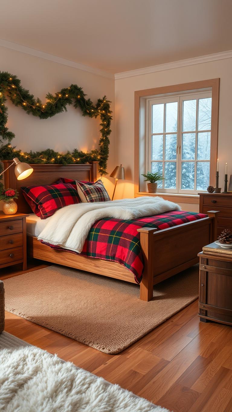 7. Plaid and Fur Textiles