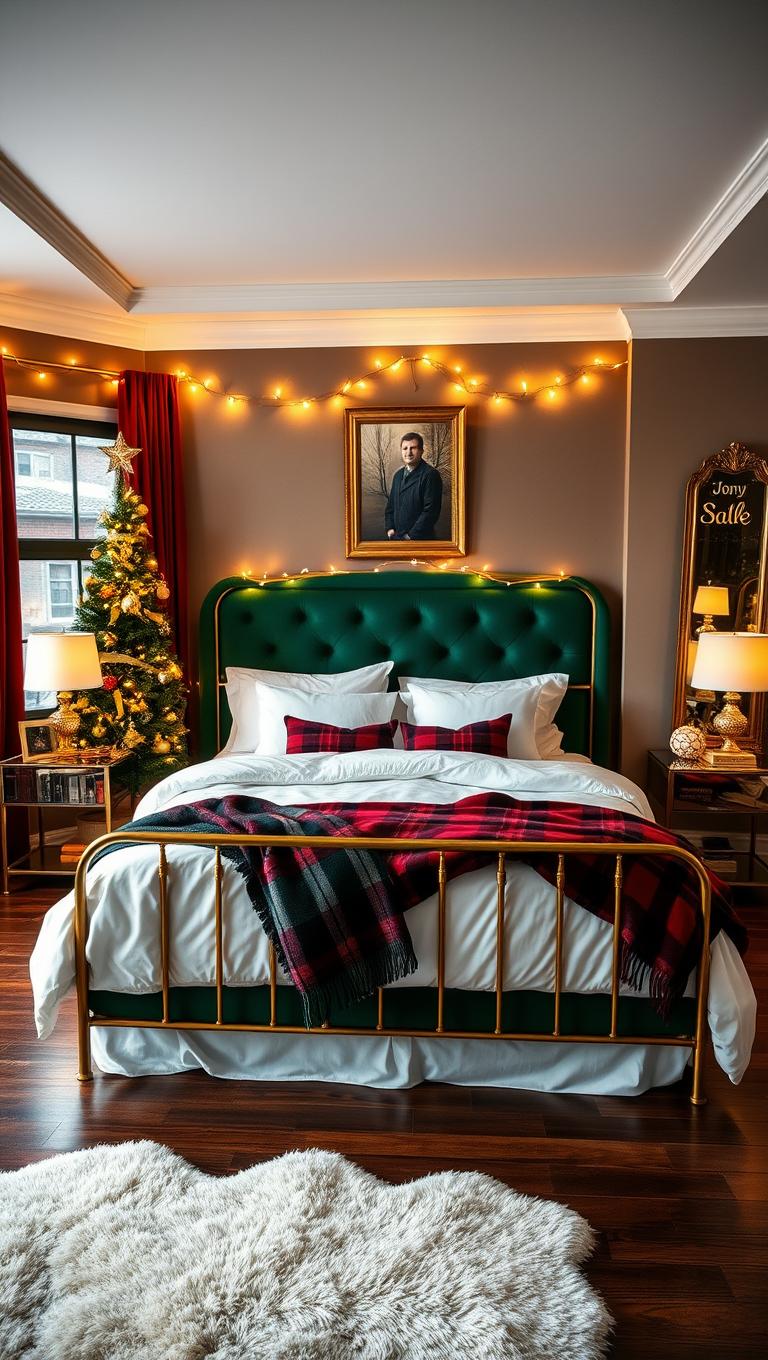 8. Warm Metallic Touches In Gold