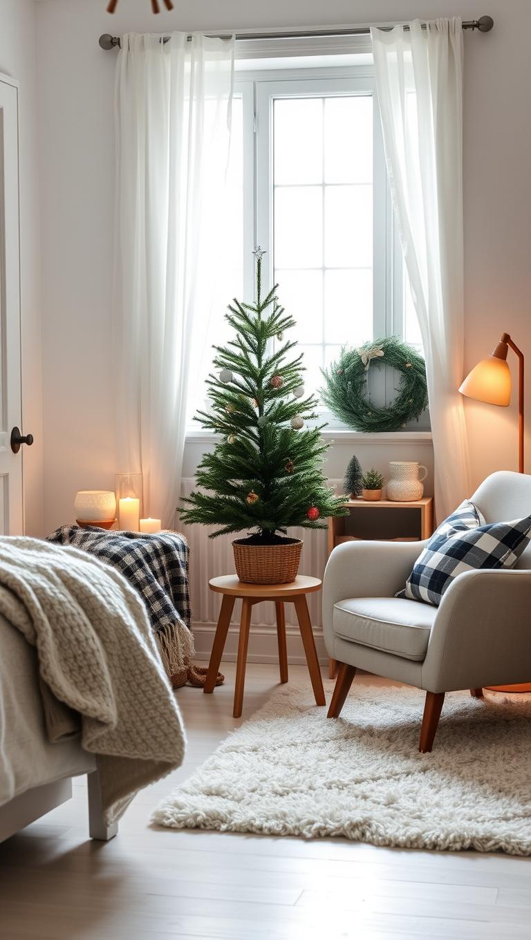 9. Scandi hygge inspired cozy corner