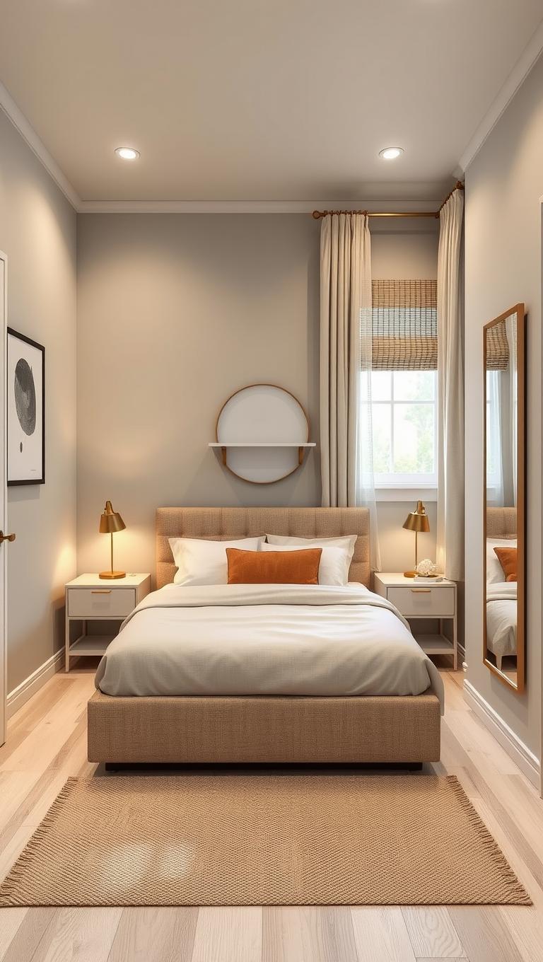 1. Bed platform with underbed storage