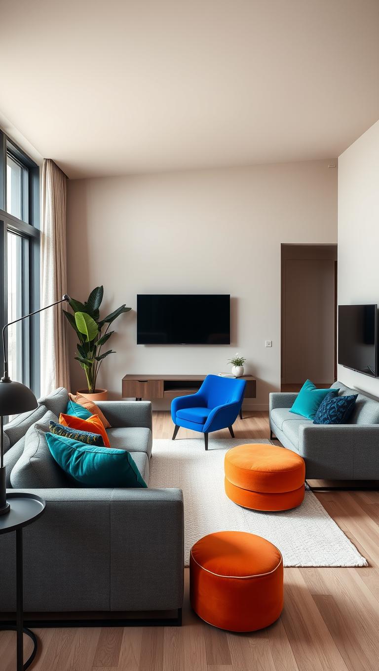 10. Bold Accent Colors in Small Doses