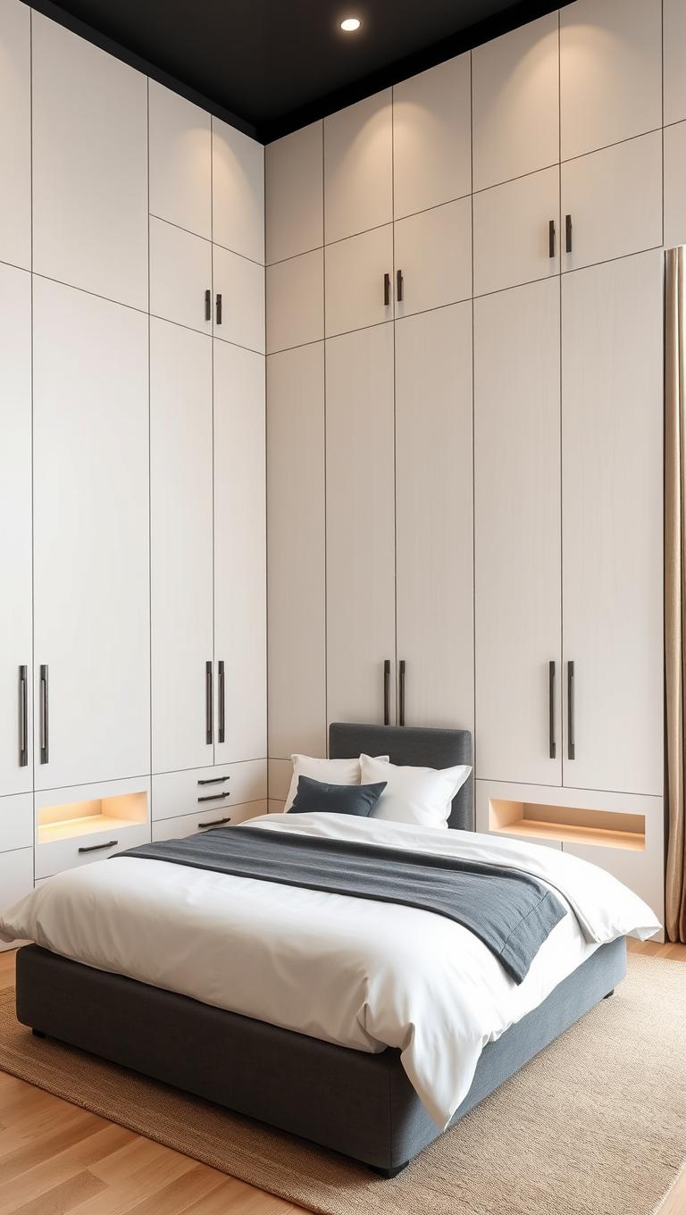 15. Built In Wardrobes for Seamless Look