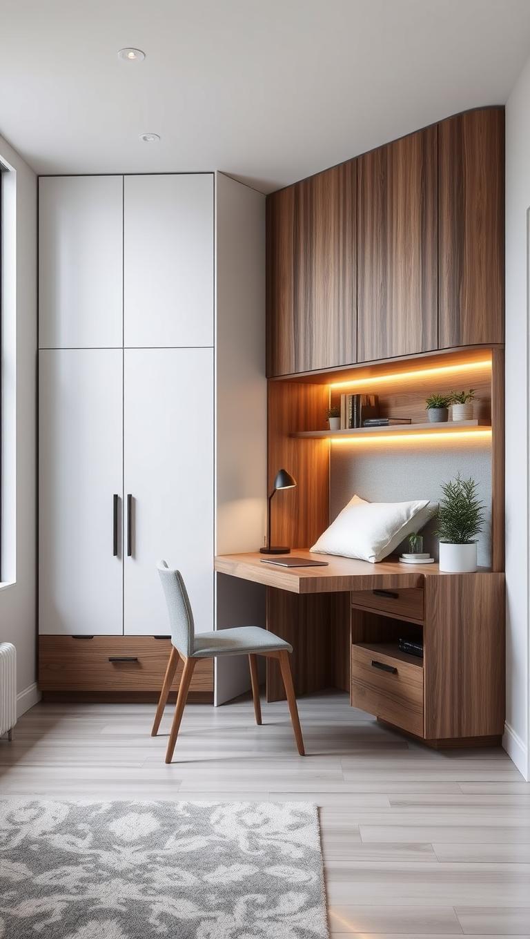 15. Murphy bed concept for extreme space saving