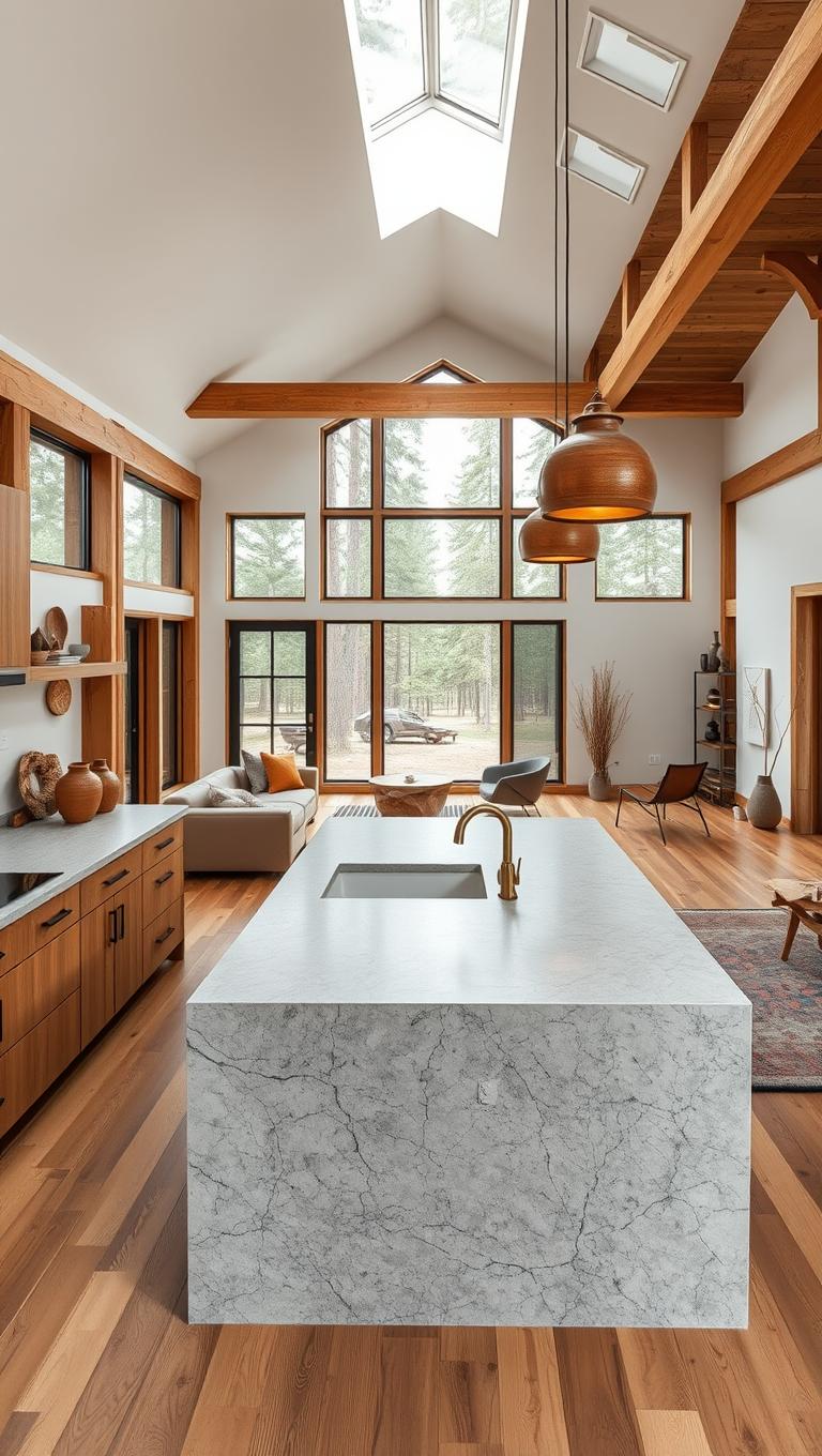 15. Natural Stone Countertops
