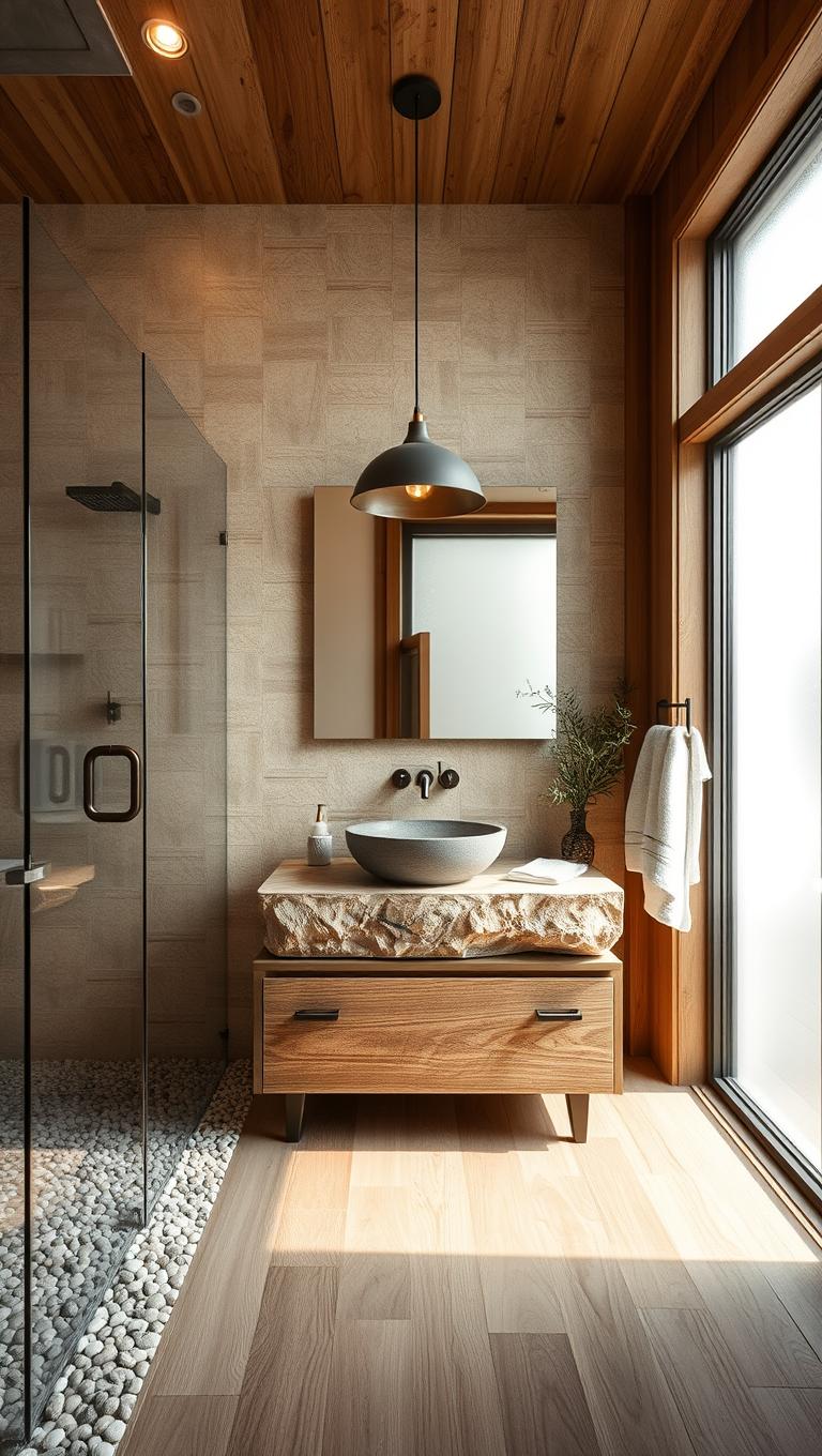 18. Textured Tiles for Bathrooms