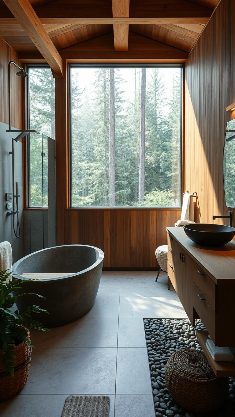 19. Spa Like Bathrooms with Natural Light